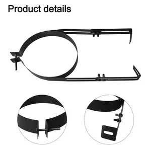 Metallic Adjustable Wall Support Bracket for Efficient Heat Management - Picture 1 of 21