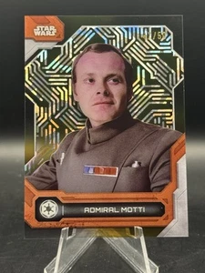 Admiral Motti 2024 Topps Star Wars High Tek Gold Diffractor /50 - Picture 1 of 2