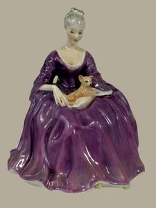 Royal Doulton “Charlotte” Figurine HN2421 – Lady with Dog – 1972–1986 - Picture 1 of 8