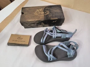 NEW Chaco ZX/1 Ecotread Youth Kids Size 3 Solid Tradewinds Blue JCH180311 NIB - Picture 1 of 22