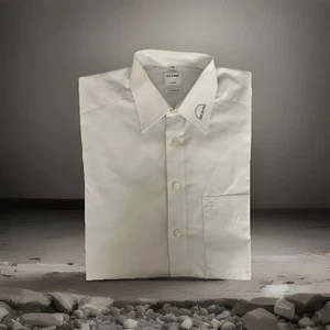 Olymp Luxor Hemd Herren Größe 40 Comfort Fit In Weiß Mit „MAN“ Logo langarm - Bild 1 von 3