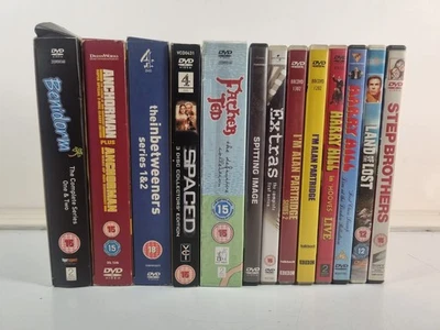 Comedy DVD Bundle Lot x13 British & American Series Partridge Inbetweeners Ted - Image 1 of 4