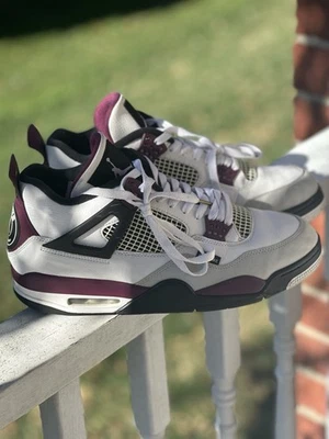 Talla 12 - Jordan 4 Retro x Paris Saint-Germain Burdeos 2020 12 Retro Xii  Foto 1 de 4