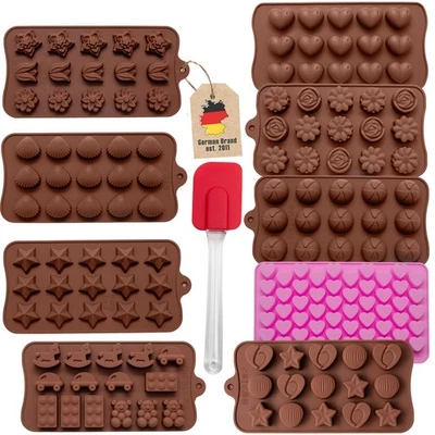 Backformen 10-teiliges Back Set Silikon Spatel Springformen Kuchenform - Bild 1 von 4