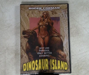 Roger Corman Dinosaur Island DVD Horror Sealed Signed Slipcover  - Bild 1 von 2