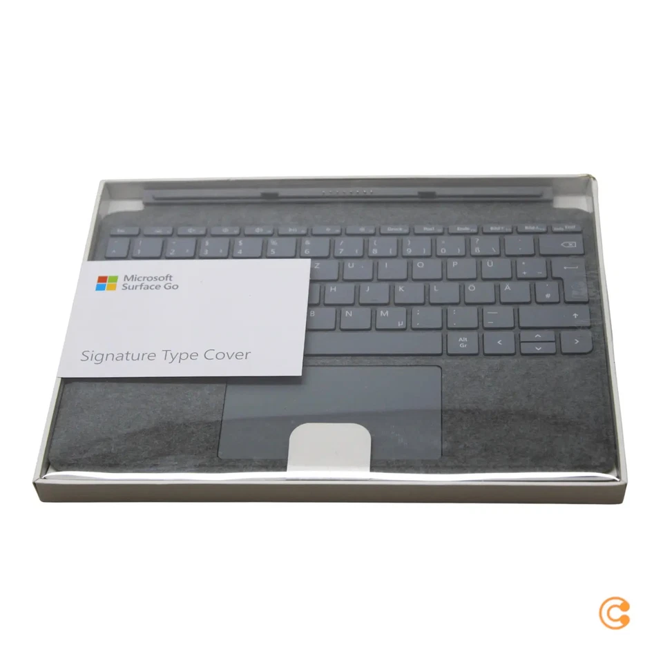 Microsoft Surface Go Signature Tastatur Cover Keyboard Platin Tablet-Zubehör - Bild 1 von 4