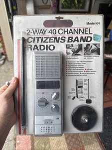 New Vintage 2-way 40 Channel Citizens Band Radio Model 64 - Picture 1 of 3