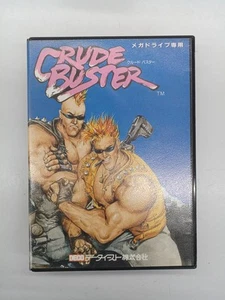 Data east T-13063 Crude Buster MD SEGA Mega Drive - Japan Retro Game - Picture 1 of 6