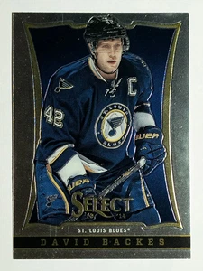 2013-14 Select #28 David Backes - Picture 1 of 2