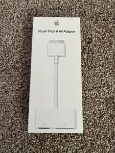 Apple 30 pin genuine HDMI digital AV adapter Brand New, in box. - Picture 1 of 2