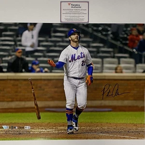 Autographed/Signed PETE ALONSO New York Mets 16x20 Baseball Photo Fanatics COA - Picture 1 of 1