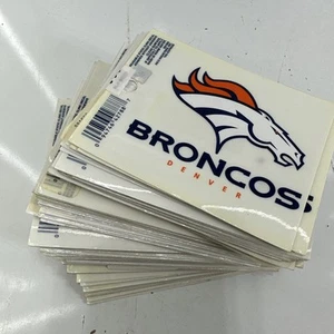 83 Wholesale Denver Broncos Logo Static Cling Sticker NEW!! Window or Car! NFL - Picture 1 of 3