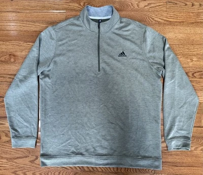 Adidas Golf 1/4 Cremallera Verde Oliva Claro Atlético Informal Pullover Para Hombre XL Foto 1 de 4