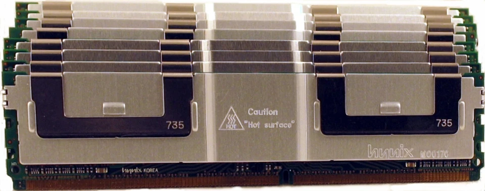 32GB(8X4GB) FOR HP WORKSTATION XW6400 XW6600 XW8400 XW8600 PROLIANT WORK. XW460C - Image 1 of 1