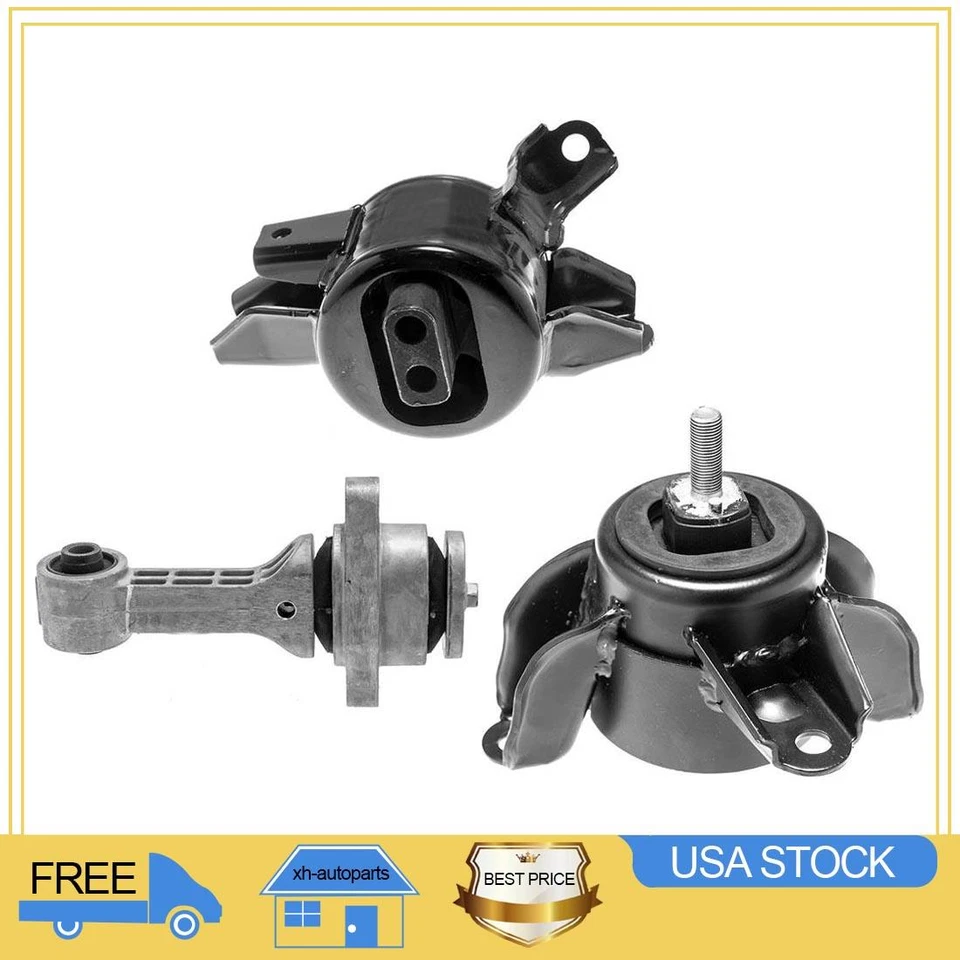 3X Anchor-Engine Auto Trans Mount Kit For 2012-2016 HYUNDAI VELOSTER 1.6L XH - Image 1 of 4
