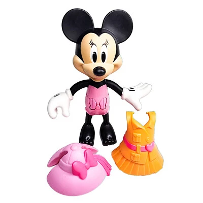 Fisher Price Disney Bowtique Dress Up Minnie Mouse Snap N Pose Safari Stylin - Image 1 of 4