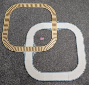 Postman Pat/Fireman Sam Train & Road Track 18 Pieces 455 - Picture 1 of 3