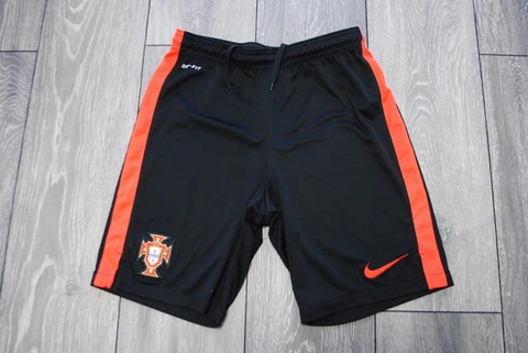 2016-2017 PORTUGAL NATIONAL NIKE STRIKE SHORTS BLACK OFFICIAL SIZE MENS SMALL Cover