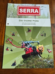 Serra das eiserne Pferd Forsttechnik Forsttraktor Schlepper Prospekt 39 - Bild 1 von 2
