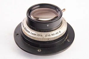 Kodak Copying Ektanon 13'' 330mm f/10 Large Format Lens with Mounting Ring V15 - Picture 1 of 7