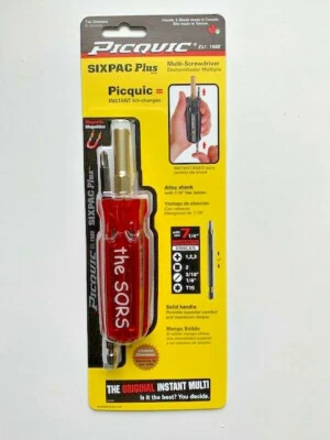 PICQUIC SIXPAC Plus - One Multi Bit Screwdriver TS - 4 colors to choose from - Image 1 of 4