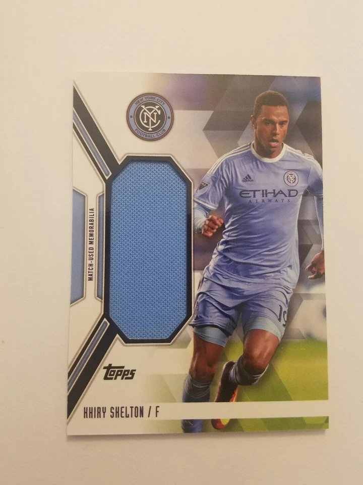 2017 Topps MLS Jumbo Relics #JRKS Khiry Shelton 10/60  - Image 1 of 1