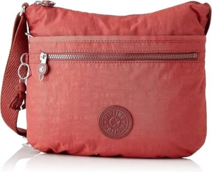 KIPLING ARTO Dusty Carmine NYLON medium CROSSBODY BAG- NEW with tags - Picture 1 of 12