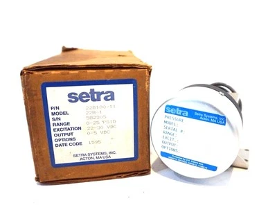 NEW SETRA 228100-11 TRANSDUCER 228-1 22810011 - Image 1 of 3