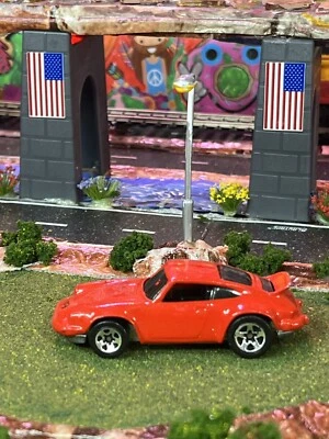 Hot Wheels 1974 Porsche P-911 vermelho fundido USADO EX estado - Imagem 1 de 4