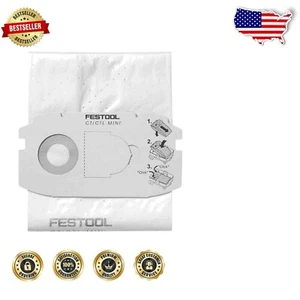 Self-Cleaning Filter Bags for CT MINI - 5 Durable Bags with Integrated Closure - Picture 1 of 2