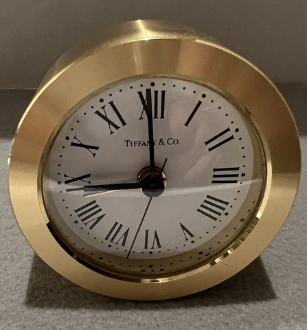 Tiffany & Co.  Gold Plated Alarm Clock Cover