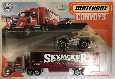 MATCHBOX CONVOYS LONESTAR CAB & BOX TRAILER WITH '72 FORD BRONCO NEW Fast Ship - Image 1 of 2