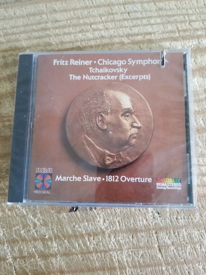 Tchaikovsky Nutcracker Excerpts Marche Slave / 1812 Overture CD Reiner Chicago