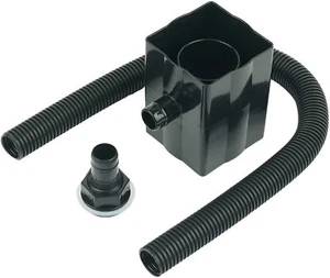 FloPlast RVS1B RVS1B - Schwarz Regenwasserumsteller - Bild 1 von 3