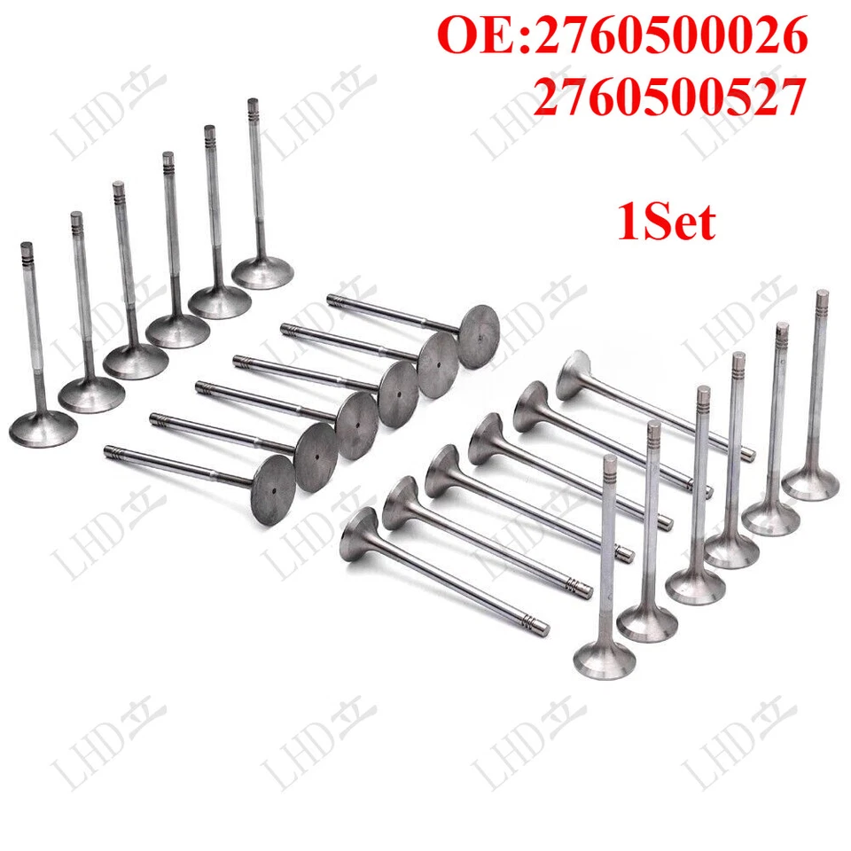 1 Set Valves For Mercedes-Benz C43 GLC43 AMG GL450 S400 M276 3.0） - Image 1 of 1
