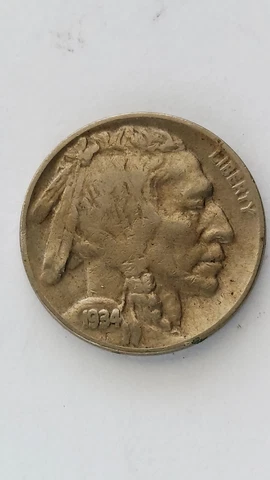 1934-D United States Buffalo Head Nickel Cover
