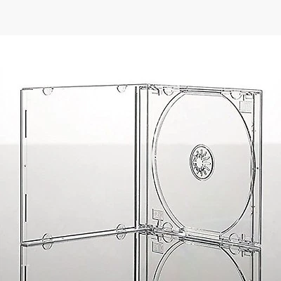 20 X Single CD Jewel Case with Clear Tray – with 10.4 mm Spine-- for 1 Disc - Image 1 of 4