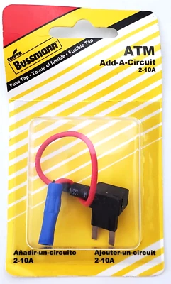 Bussmann HHH ATM Add A Circuit Fuse Tap 2-10 Amp 32 Volt Automotive & Marine - Image 1 of 4