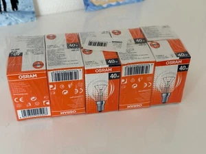 10 x OSRAM Glühbirne 40 W klar, E14, dimmbar - Bild 1 von 4
