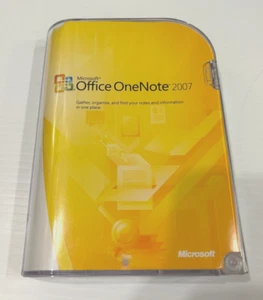 Microsoft Office OneNote 2007 Retail Full Version New Sealed! Collector - Picture 1 of 3