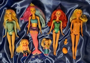 Kleines Konvolut Puppen Barbie 's & Andere z.B. Elsa aus Frozen  Hasbro Arielle - Bild 1 von 5