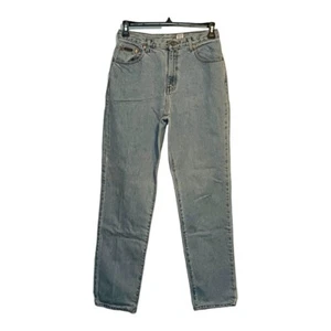 CALVIN KLEIN HIGH WAISTED MOM JEANS ENZYME WASH VINTAGE CLASSIC SIZE 12 - Picture 1 of 8