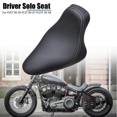 Asiento individual Butt Bucket para Harley Heritage Softail 00-07 Fatboy 00-06 FXST 00-05 Foto 1 de 4
