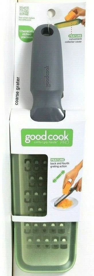 1 Good Cook Pro Comfort Grip Handle Convenient Collector Cover Coarse Grater - Image 1 of 1