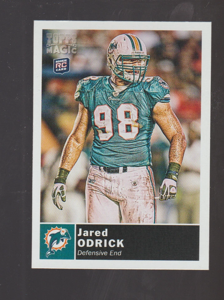 2010 Topps Magic #77 Jared Odrick RC, Penn State Nittany Lions - Image 1 of 1