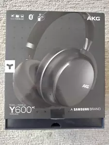 AKG Y600NC Noise Cancelling Bluetooth Headphones - Graphite Black - Picture 1 of 9