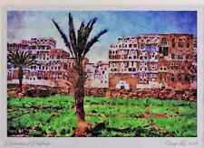 805064 Sana'a Yemen A4 Watercolour print