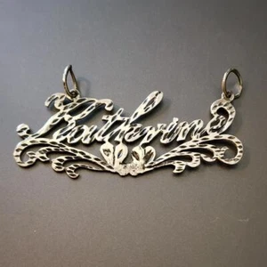KATHRINE Custom Made Sterling Pendant - Picture 1 of 7