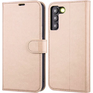 Coque Rabat pour Samsung S23 S22 Ultra S21 S20 FE S10e S10 S9 Housse Synthécuir - Photo 1/30