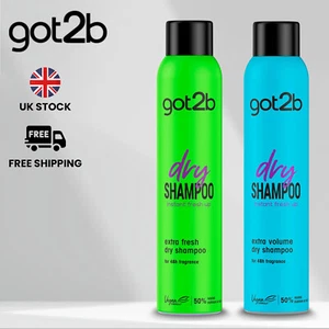 Got2b Extra Fresh Dry Shampoo Extra Volume Dry Shampoo Instant Refresh 200ml - Picture 1 of 7